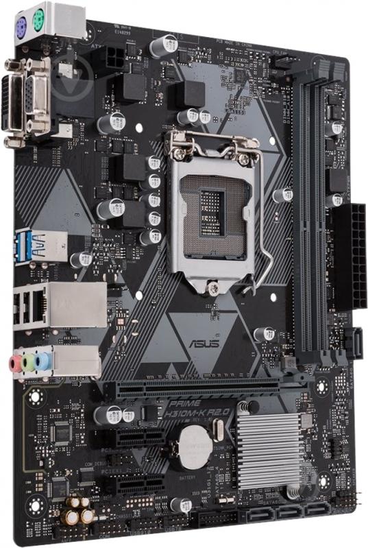 Материнська плата Asus PRIME_H310M-K_R2.0 (Socket 1151, Intel H310, mirco ATX) - фото 2