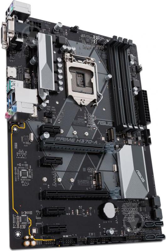 Материнська плата Asus PRIME H370-A (Socket 1151, Intel H370, ATX) - фото 1