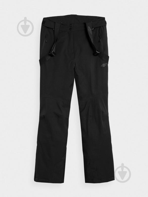 Брюки 4F TROUSERS FNK F110 4FAW22TFTRF110-20S р. S черный - фото 1