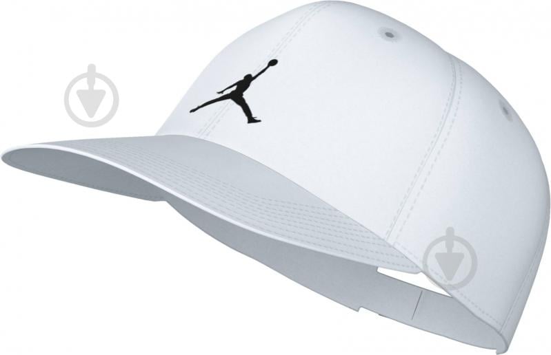 Кепка Nike J CLUB CAP US CB JUMPMAN FD5185-100 M-L білий - фото 3