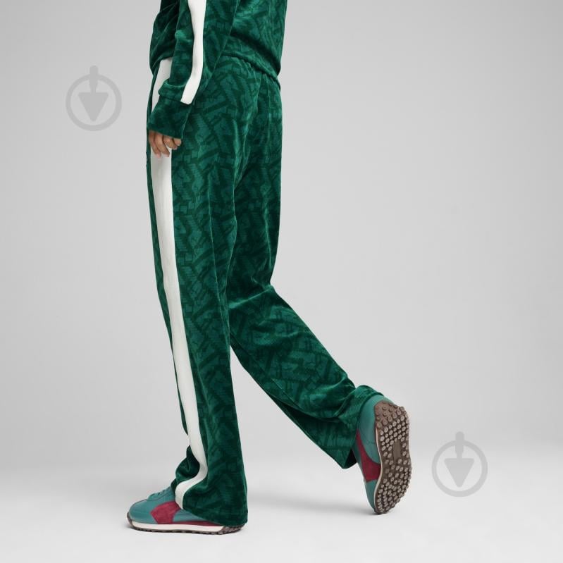 Штани Puma PUMA X SQUID GAME T7 ICONIC STRAIGHT TRACK PANTS W 62743386 р. M зелений - фото 6