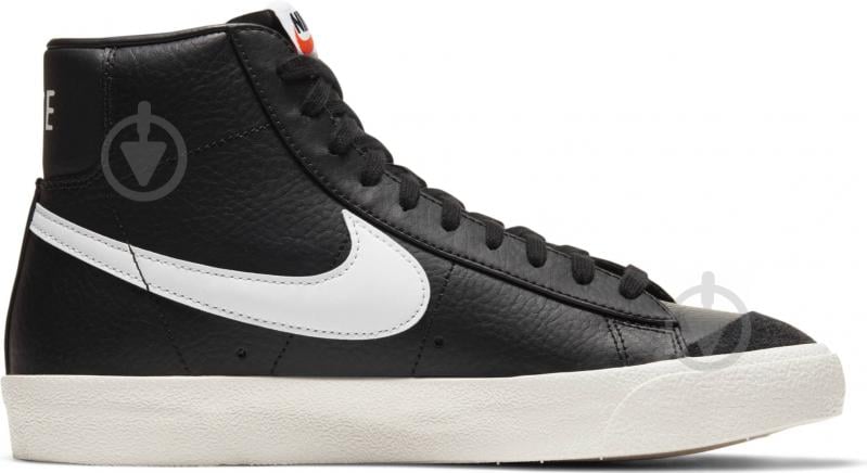 Кросівки чоловічі демісезонні Nike Blazer Mid '77 Vintage BQ6806-002 р.46 чорні - фото 2