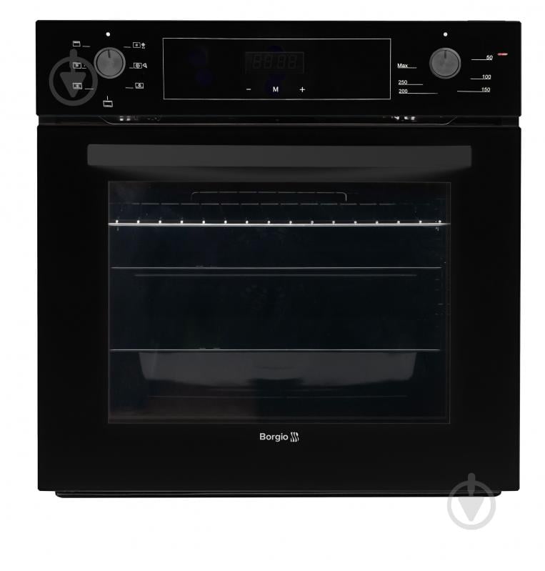 Духовой шкаф Borgio OME 307.02 B Black Glass - фото 1