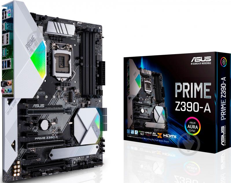 Материнська плата Asus PRIME Z390-A (Socket 1151, Intel Z390, ATX) - фото 6