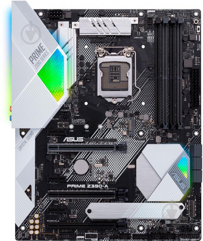 Материнська плата Asus PRIME Z390-A (Socket 1151, Intel Z390, ATX) - фото 1