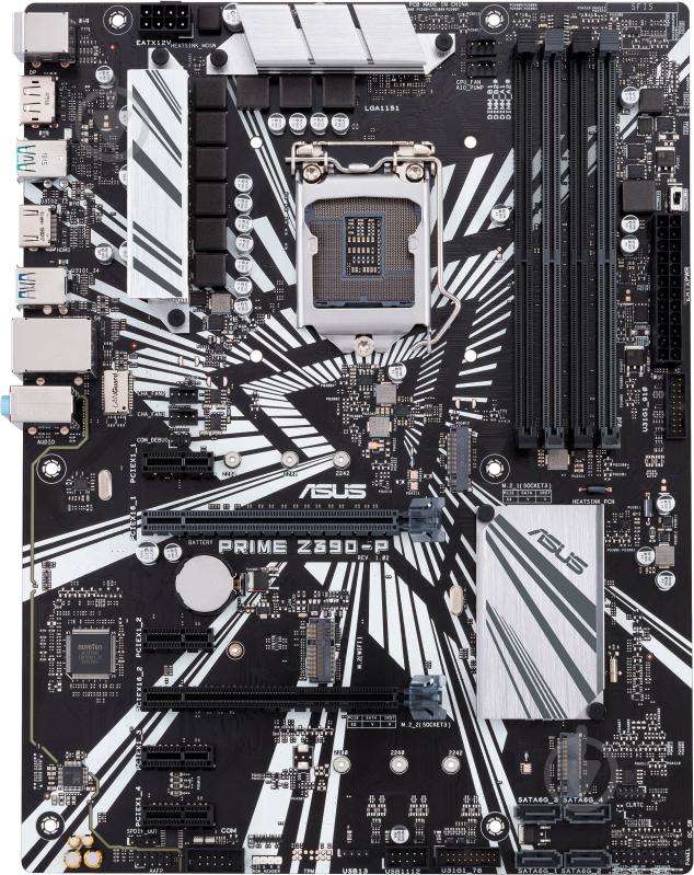Материнская плата Asus PRIME Z390-P (Socket 1151, Intel Z390, ATX) - фото 2