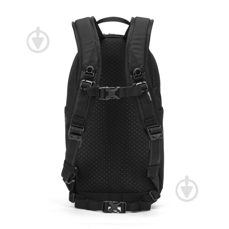 Рюкзак Pacsafe "антикрадій" V 12 л Tech Backpack чорний - фото 2
