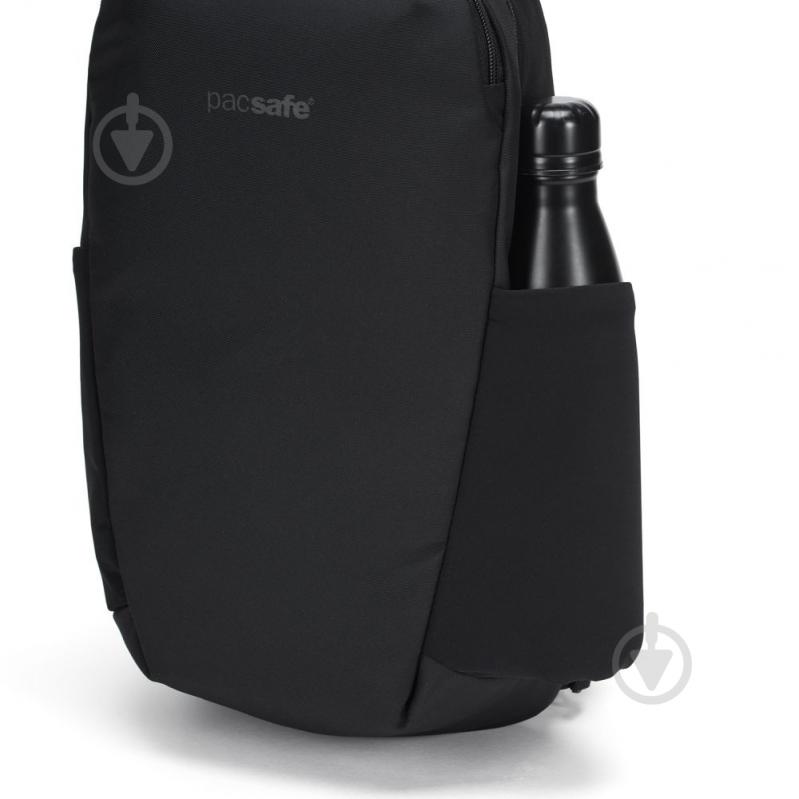 Рюкзак Pacsafe "антикрадій" V 12 л Tech Backpack чорний - фото 5