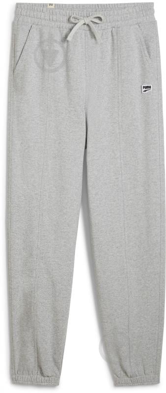 Брюки Puma DOWNTOWN RE:COLLECTION RELAXED SWEATPANTS TR 62678704 р. M серый - фото 1