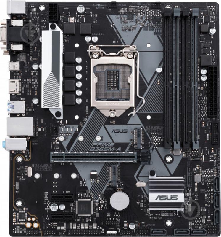 Материнська плата Asus PRIME_B365M-A (Socket 1151, Intel B365, mirco ATX) - фото 3