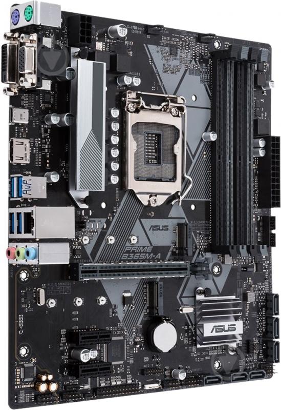 Материнська плата Asus PRIME_B365M-A (Socket 1151, Intel B365, mirco ATX) - фото 2