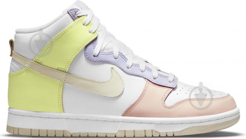 Кроссовки женские Nike W DUNK HIGH DD1869-108 р.40 разноцветные - фото 3