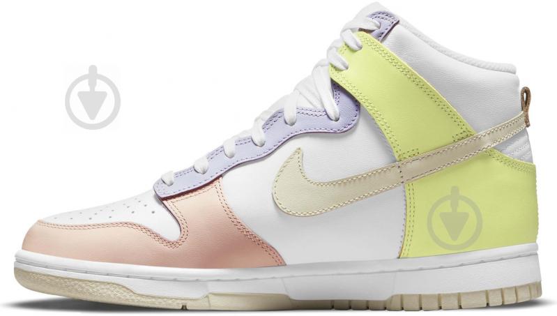 Кроссовки женские Nike W DUNK HIGH DD1869-108 р.40 разноцветные - фото 6