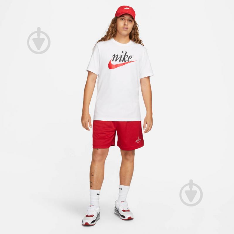 Футболка Nike M NSW TEE FUTURA 2 DZ3279-100 р.XL белый - фото 4