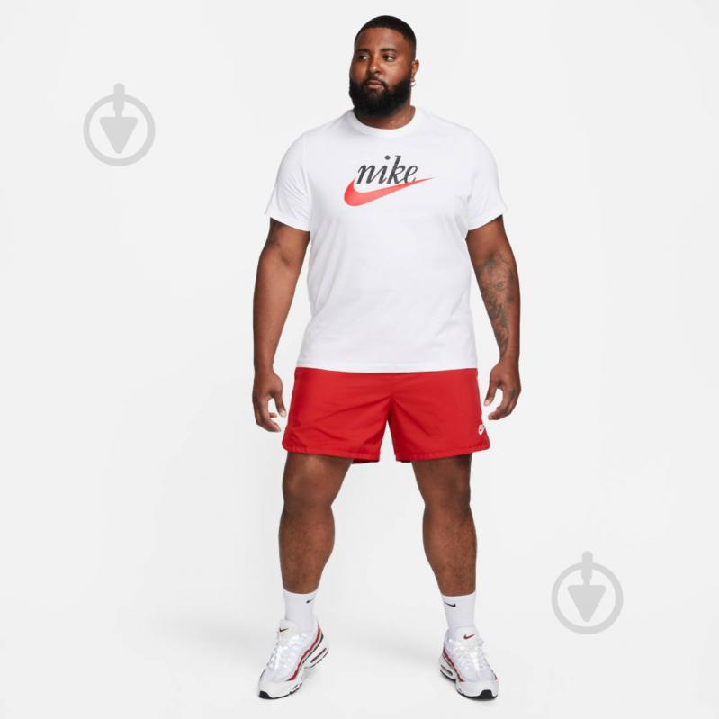 Футболка Nike M NSW TEE FUTURA 2 DZ3279-100 р.XL белый - фото 8