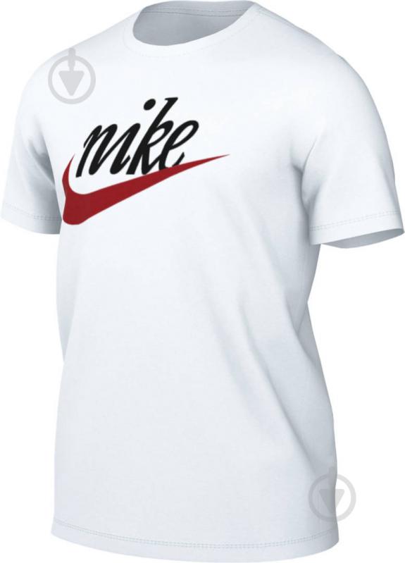 Футболка Nike M NSW TEE FUTURA 2 DZ3279-100 р.XL белый - фото 9