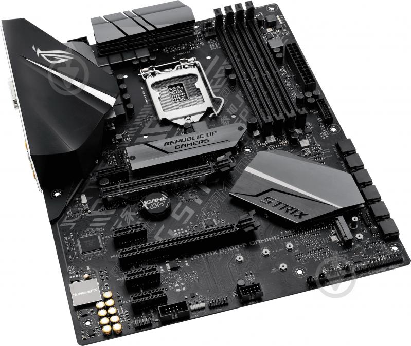 Материнская плата Asus ROG STRIX B360-F GAMING (Socket 1151, Intel B360, ATX) - фото 6