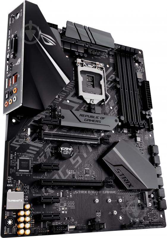 Материнская плата Asus ROG STRIX B360-F GAMING (Socket 1151, Intel B360, ATX) - фото 4