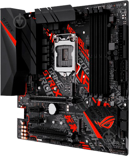 Материнська плата Asus STRIX B360-G GAMING (Socket 1151, Intel B360, mirco ATX) - фото 2