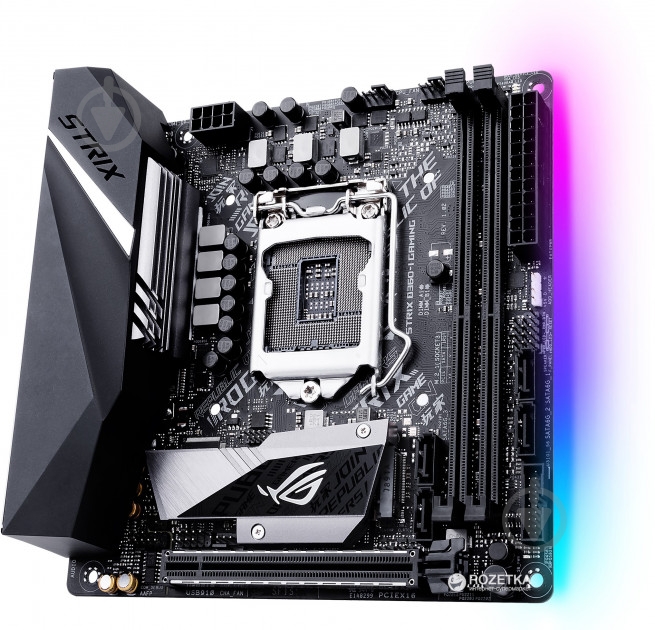 Материнская плата Asus ROG STRIX B360-I GAMING (Socket 1151, Intel B360, mini ITX) - фото 3