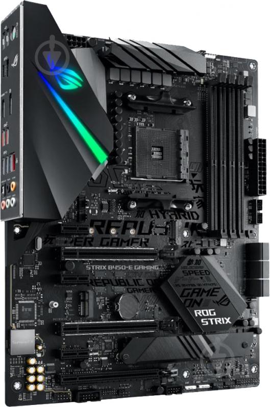 Материнська плата Asus STRIX_B450-E_GAMING (Socket AM4, AMD B450, ATX) - фото 1