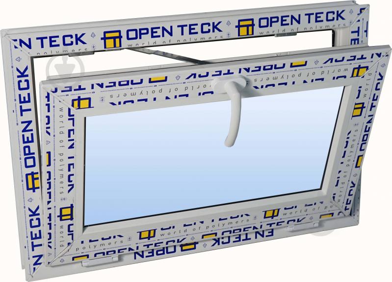 Вікно відкидне OpenTeck DE-LUX 60 750x500 мм верхнє фрамуга 90215662 - фото 2