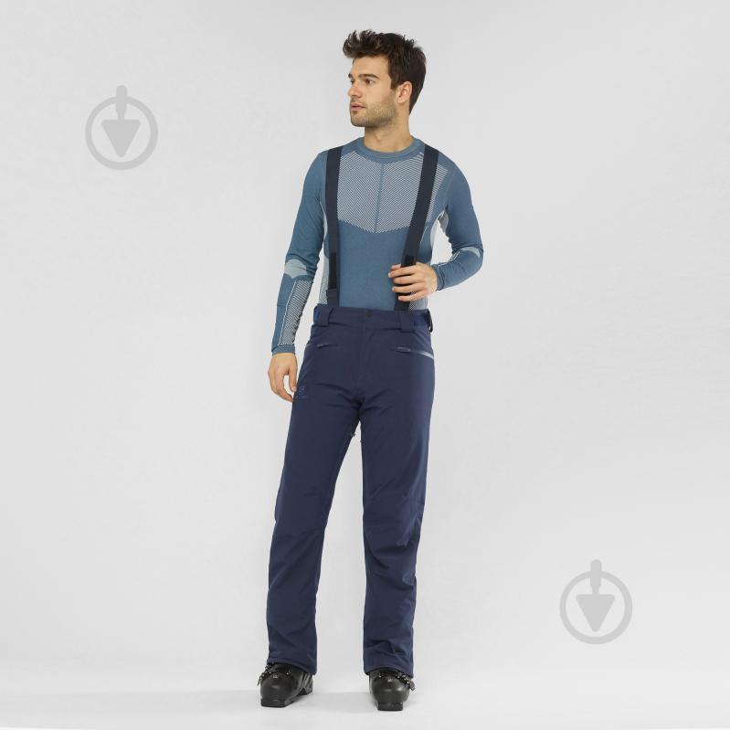 Брюки Salomon STANCE PANT M LC1397200 р. M синий - фото 2