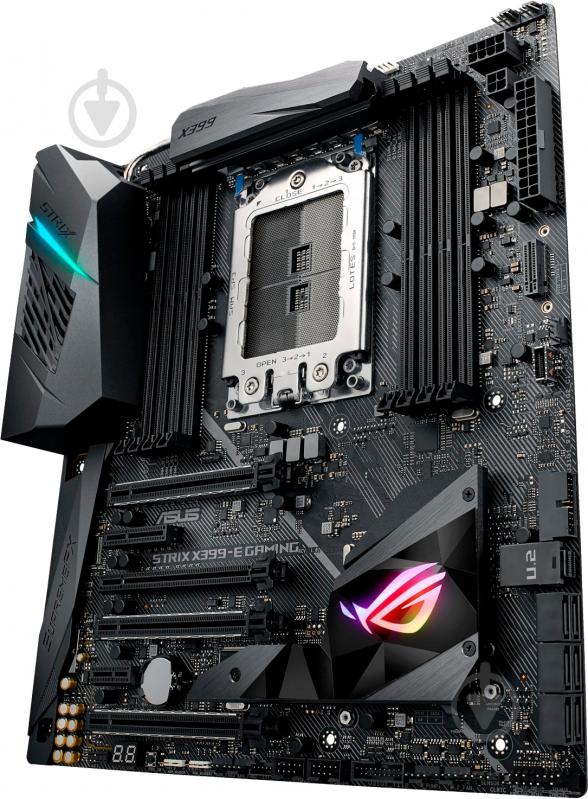 Материнская плата Asus ROG STRIX X399-E GAMING (Socket TR4, AMD X399, E-ATX) - фото 4