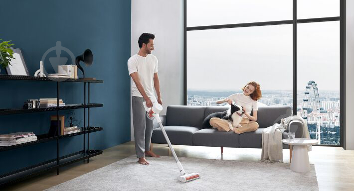 Пылесос аккумуляторный Xiaomi Mi Vacuum Cleaner G10 white - фото 7