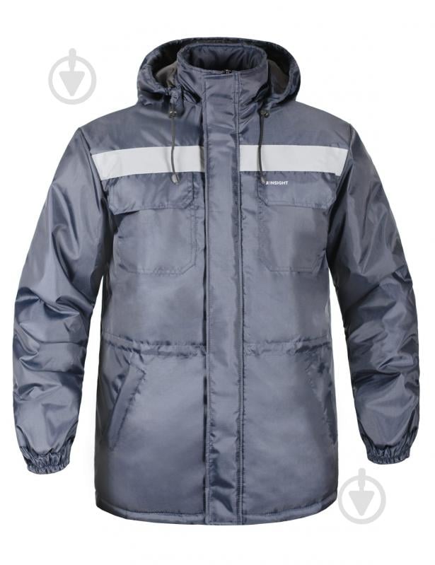 Куртка робоча INSIGHT EXPERT р. XL зріст 5-6 81155 сірий - фото 1 Куртка робоча INSIGHT EXPERT р. XL зріст 5-6 81155 сірий - фото 1
