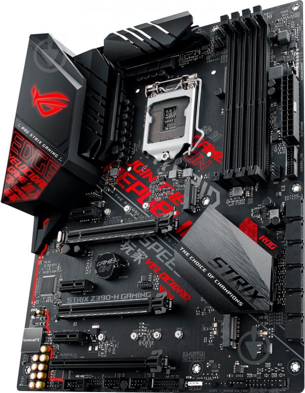 Материнська плата Asus ROG STRIX Z390-H GAMING (Socket 1151, Intel Z390, ATX) - фото 3