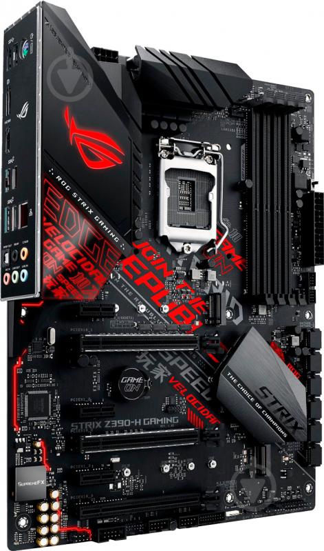 Материнська плата Asus ROG STRIX Z390-H GAMING (Socket 1151, Intel Z390, ATX) - фото 2