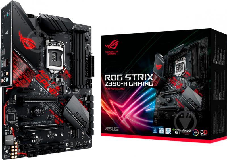 Материнська плата Asus ROG STRIX Z390-H GAMING (Socket 1151, Intel Z390, ATX) - фото 6