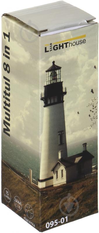 Фонарик Lighthouse Lighthouse черный - фото 5