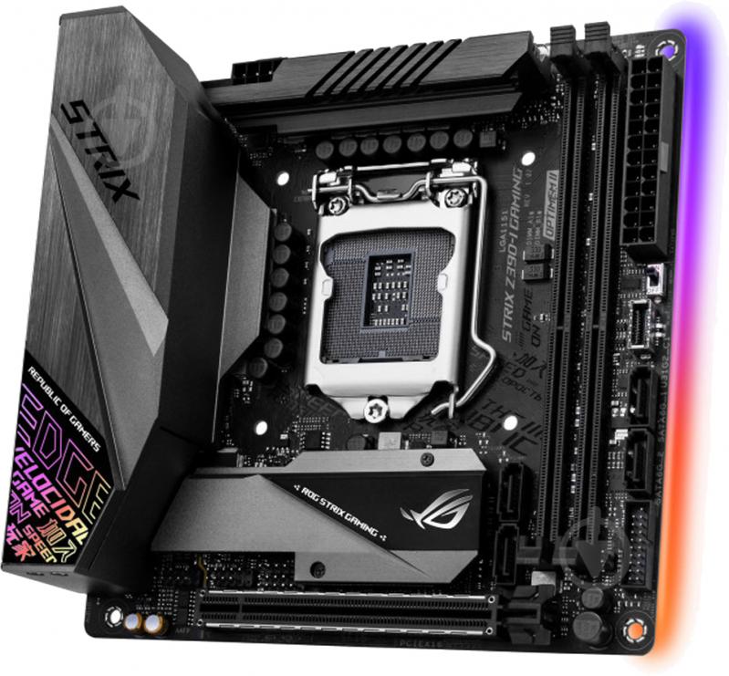 Материнская плата Asus STRIX_Z390-I_GAMING (Socket 1151, Intel Z390, mini ITX) - фото 4