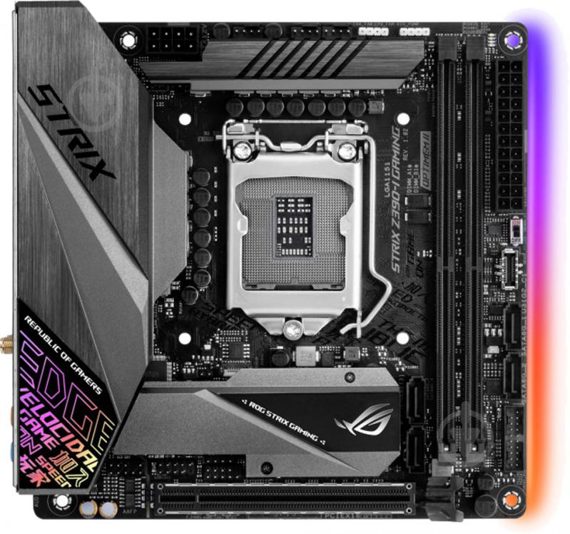 Материнская плата Asus STRIX_Z390-I_GAMING (Socket 1151, Intel Z390, mini ITX) - фото 3