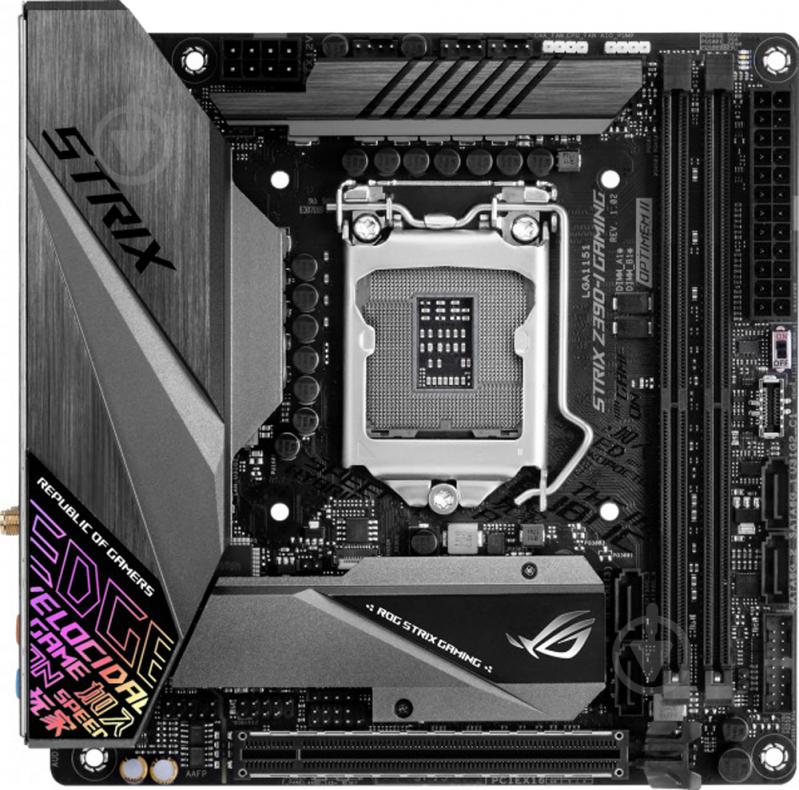 Материнская плата Asus STRIX_Z390-I_GAMING (Socket 1151, Intel Z390, mini ITX) - фото 2