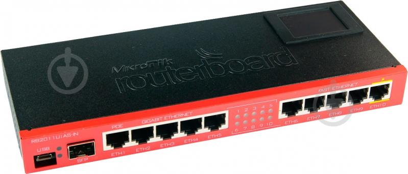 Маршрутизатор Mikrotik RB2011 (RB2011UiAS-IN) - фото 1