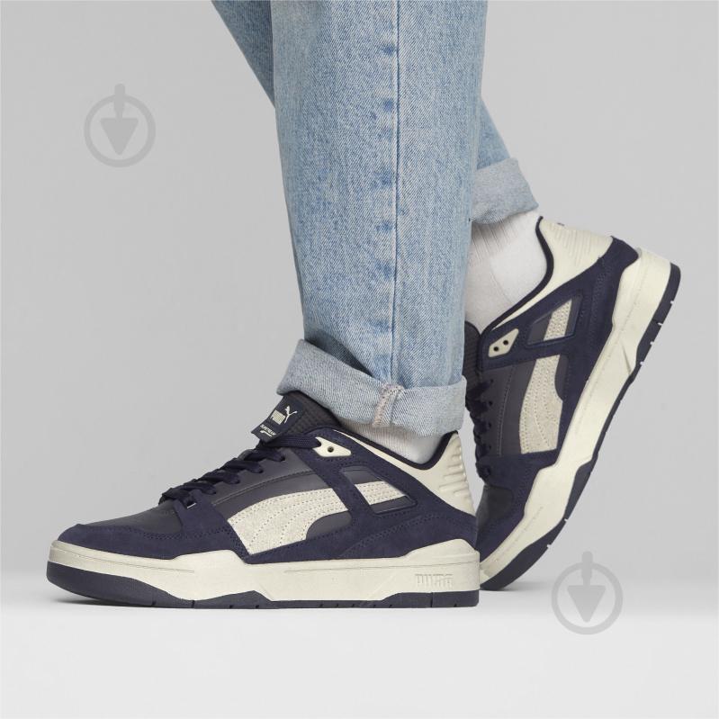 Кроссовки мужские демисезонные Puma SLIPSTREAM HERITAGE 39210804 р.45 черные - фото 7