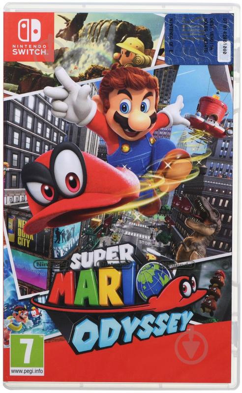 Игра NINTENDO Switch Super Mario Odyssey, картридж (045496420864) - фото 1