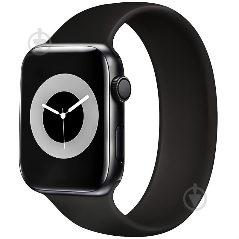 Ремешок Promate Loop-40XL для Apple Watch 38-40 мм 1/2/3/4/5/6/7/SE black loop-40xl.black - фото 1