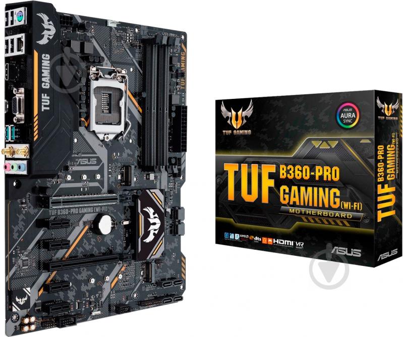 Материнская плата Asus TUF B360-PRO GAMING (WI-FI) (Socket 1151, Intel B360, ATX) - фото 11