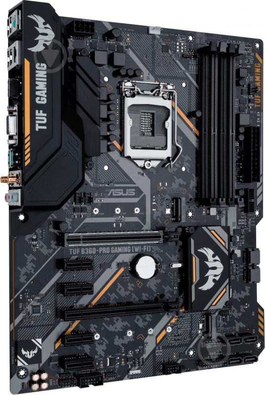 Материнская плата Asus TUF B360-PRO GAMING (WI-FI) (Socket 1151, Intel B360, ATX) - фото 4