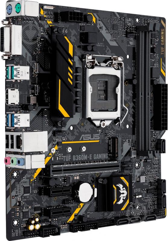 Материнская плата Asus TUF B360M-E GAMING (Socket 1151, Intel B360, mirco ATX) - фото 3