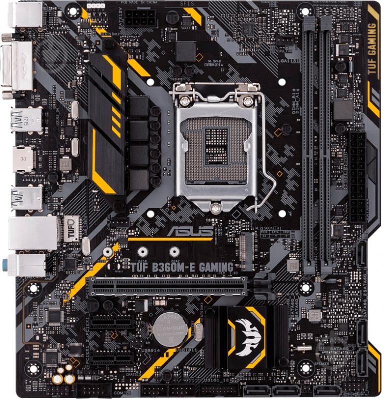 Материнская плата Asus TUF B360M-E GAMING (Socket 1151, Intel B360, mirco ATX) - фото 2