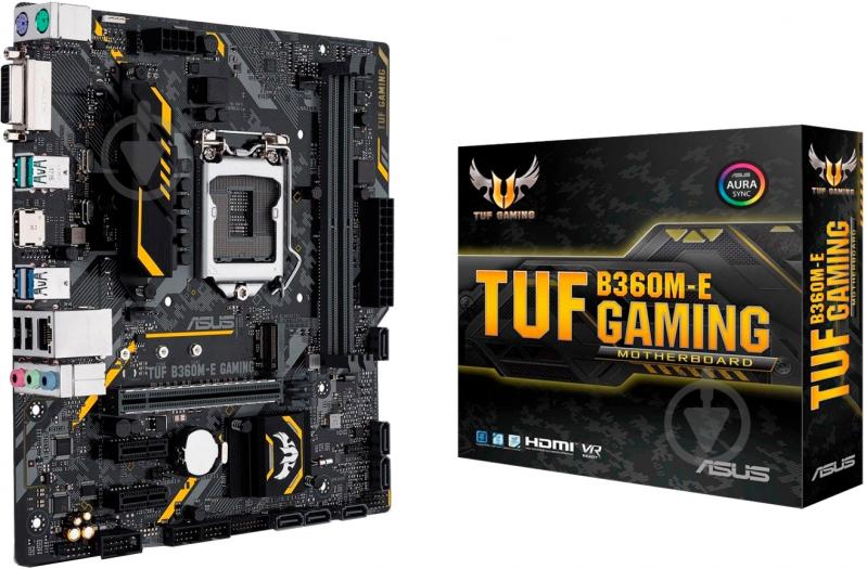 Материнская плата Asus TUF B360M-E GAMING (Socket 1151, Intel B360, mirco ATX) - фото 9