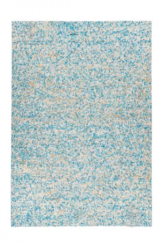 Килим Kayoom Finish 100 turquoise/gold 160х230 - фото 1