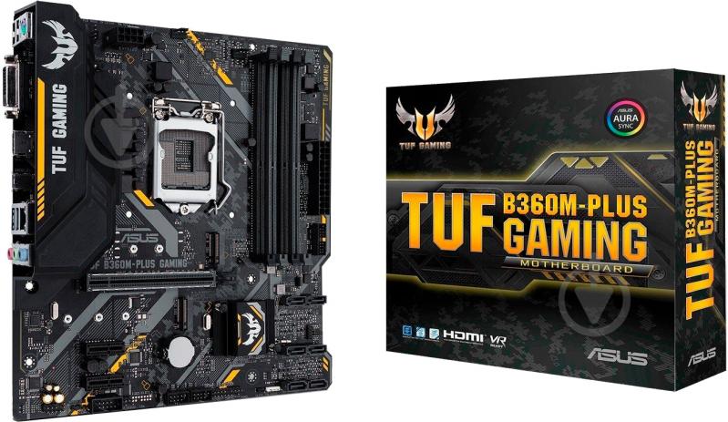 Материнская плата Asus TUF B360M-PLUS GAMING (Socket 1151, Intel B360, mirco ATX) - фото 10