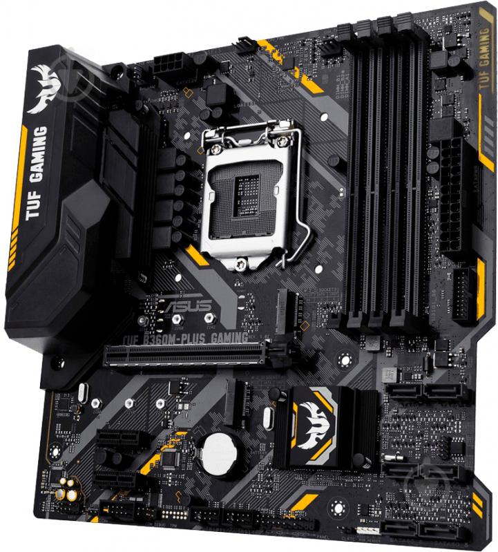 Материнская плата Asus TUF B360M-PLUS GAMING (Socket 1151, Intel B360, mirco ATX) - фото 4