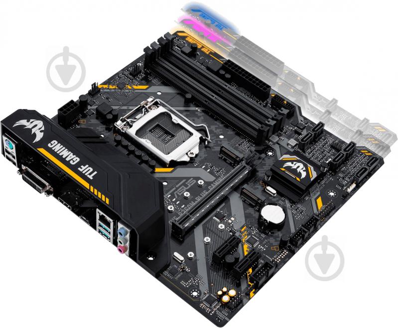 Материнская плата Asus TUF B360M-PLUS GAMING (Socket 1151, Intel B360, mirco ATX) - фото 8